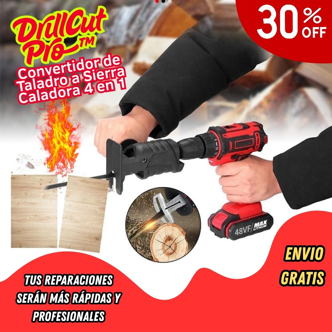 Convertidor de Taladro a Sierra Caladora Pro™ 🔧🪚