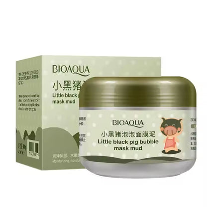 ✨ Mascarilla Bubble Detox - Bioqua Glow™ 🫧🌿