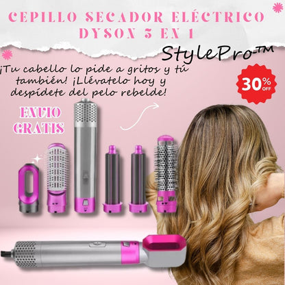 💨✨ Cepillo Secador Eléctrico 5 en 1 - StylePro™ 💕🔥