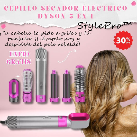 💨✨ Cepillo Secador Eléctrico 5 en 1 - StylePro™ 💕🔥