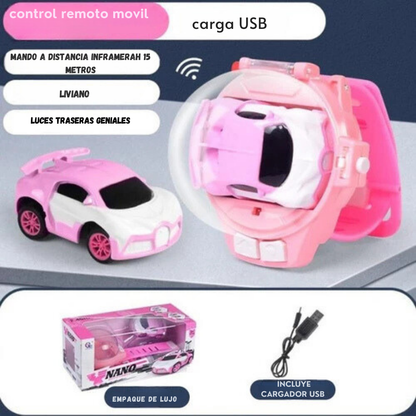 🚗 Mini Car Racer™ - Control de Muñeca 2 en 1 🕹️