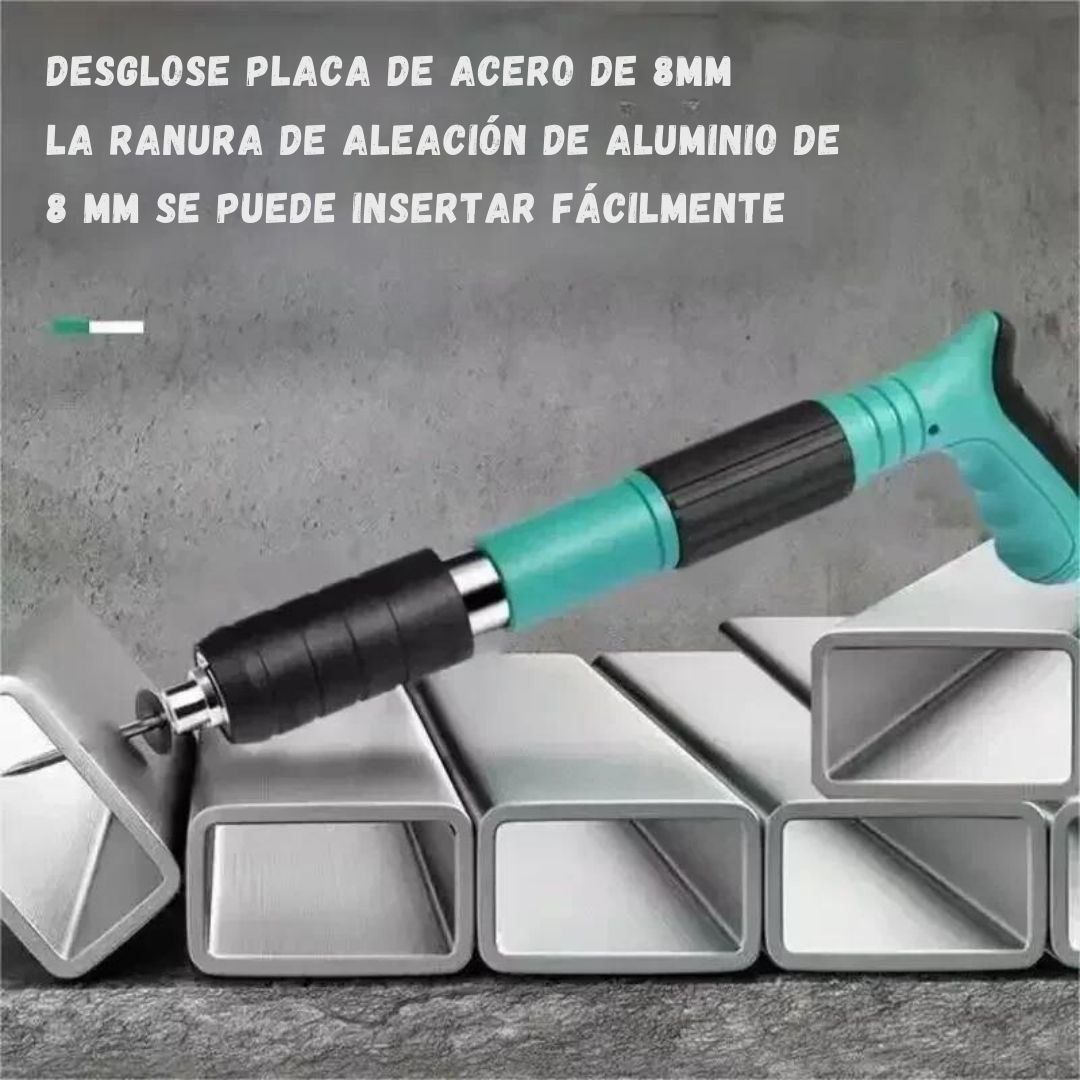 Pistola Fijadora de Clavos Pro™ 🔫✨