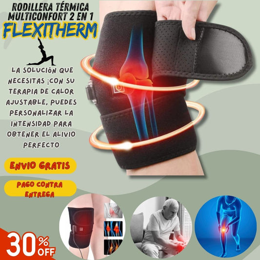 Rodillera Térmica MultiConfort 2 en 1 - FlexiTherm™ 🔥❄️