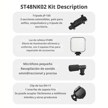 📸 Kit de Creación de Contenido Pro - VlogMaster™ 🎤💡
