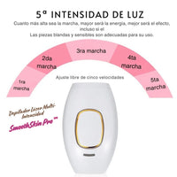 Depilador Láser Multi-Intensidad - SmoothSkin Pro™ ✨🔆