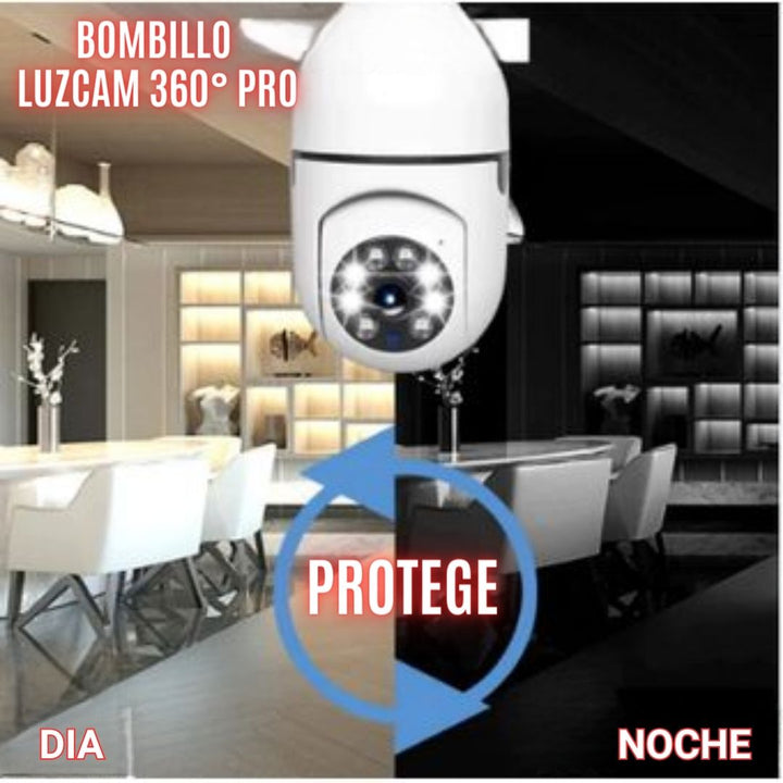 "Bombillo LuzCam 360° Pro" Camara Bombillo