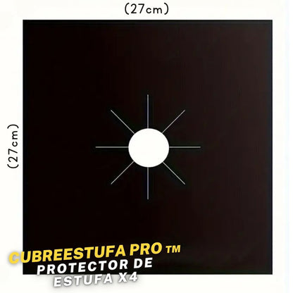 CubreEstufa Por™ Protector de Estufa x 4und