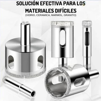 🛠️ Juego Copas Diamantadas™ x 15 unds – Cortes precisos sin grietas 💎