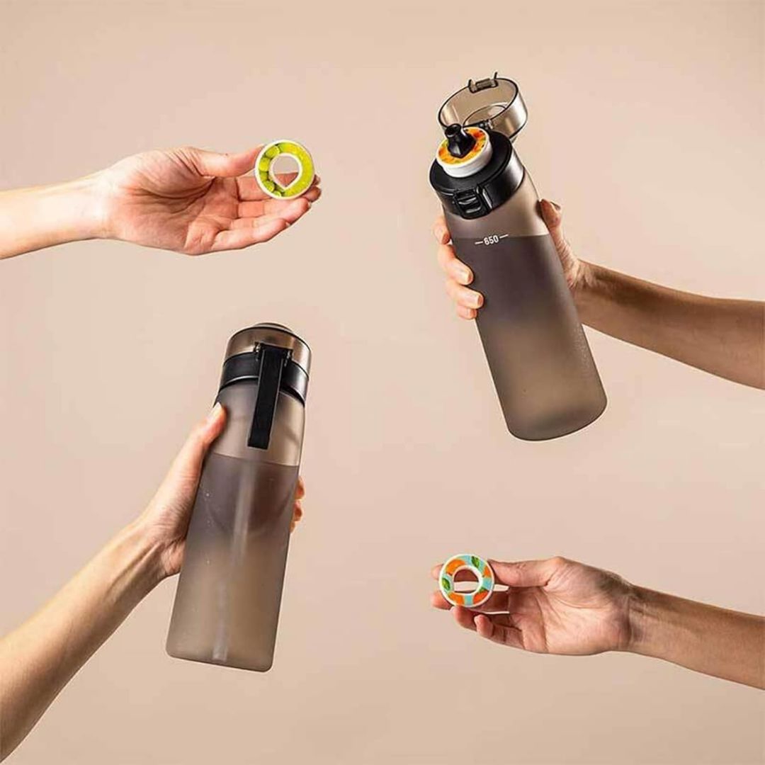 HidraPod 360™ - Botella Inteligente con Aromas 🌸💧