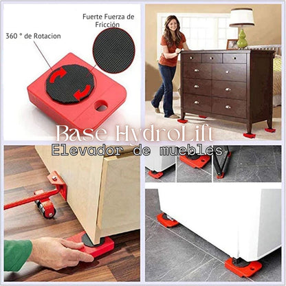 Base HydroLift Elevador de muebles