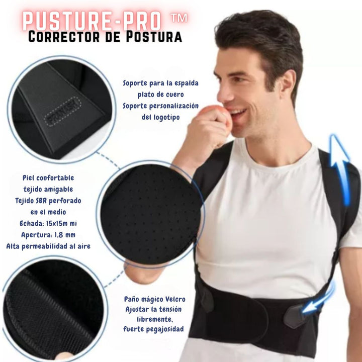 PosturePro™ Corrector de Postura 🧘🏻‍♀️🏃🏻‍♂️