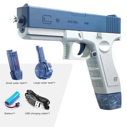 Pistola de Agua Eléctrica AquaBlast Pro™ 💦🔋