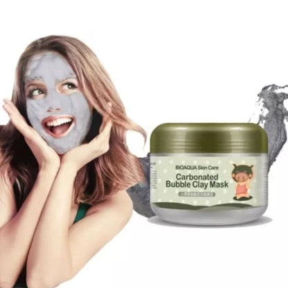 ✨ Mascarilla Bubble Detox - Bioqua Glow™ 🫧🌿