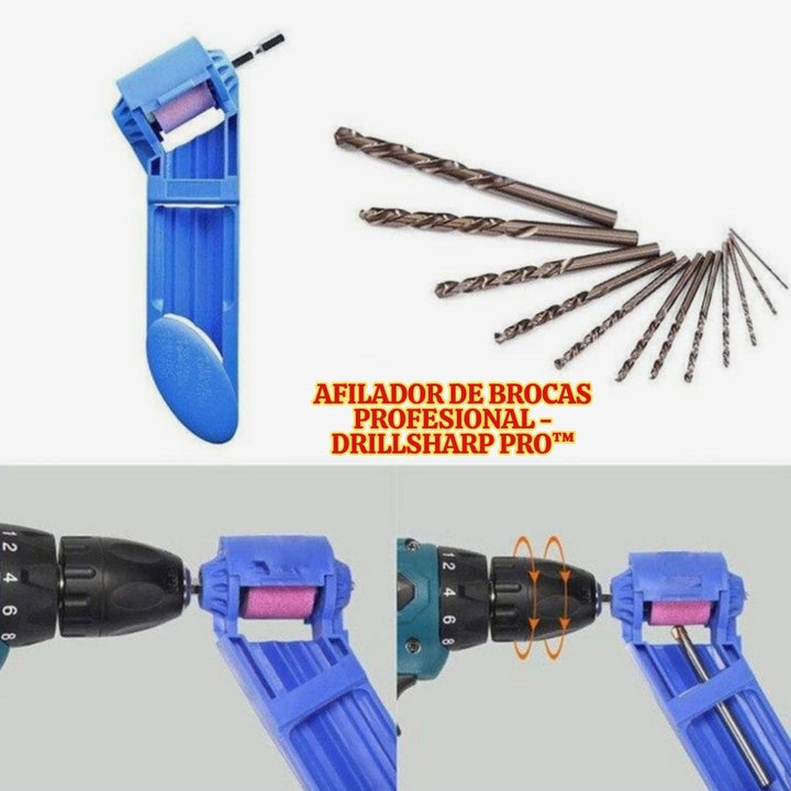 Afilador de Brocas Profesional - DrillSharp Pro™ 🔧✨