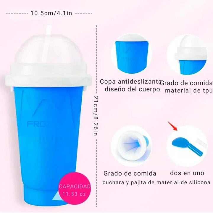 Taza Granizadora Mágica™ - ¡Disfruta de tus Bebidas Frías! 🥤❄️