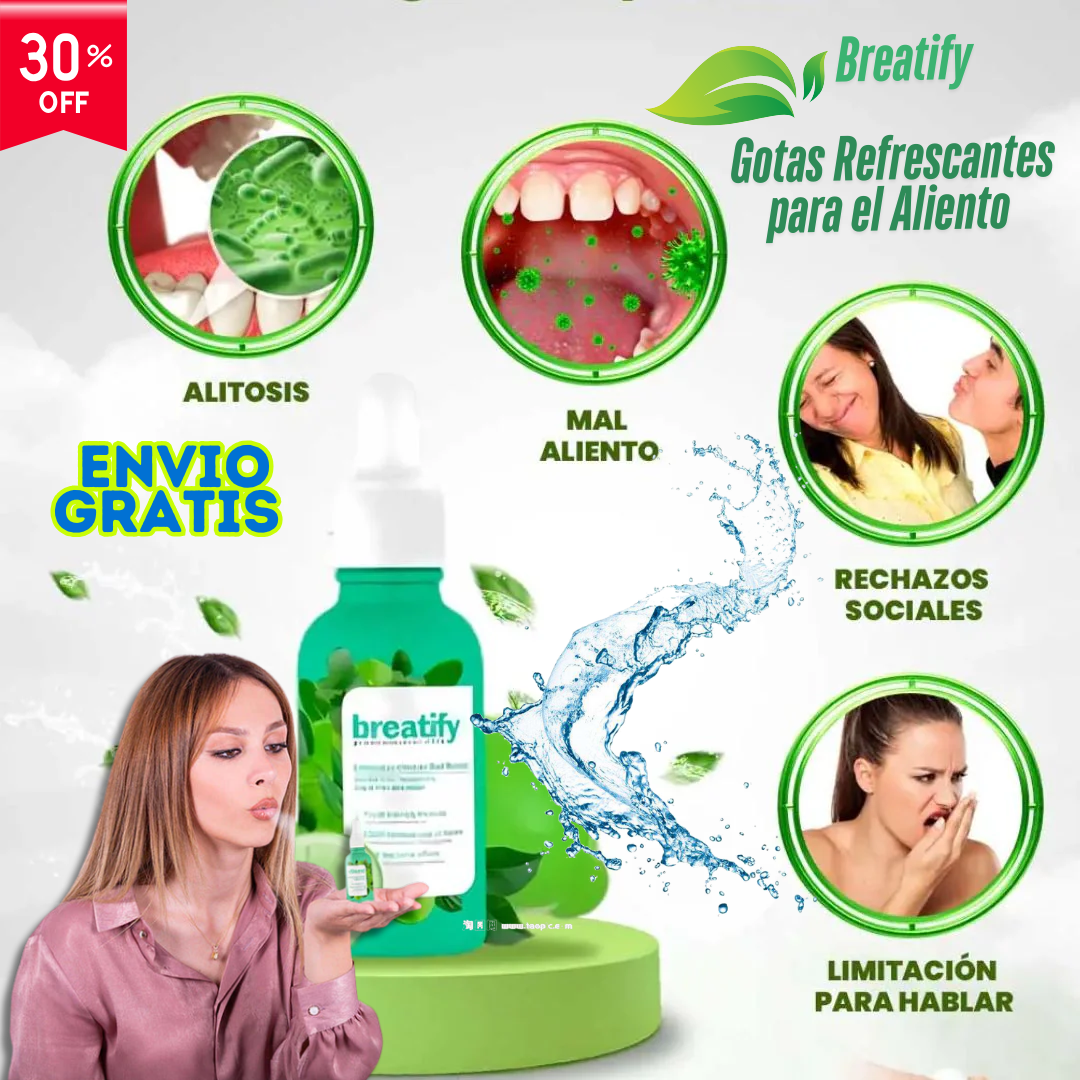 Breatify - Gotas Refrescantes para el Aliento 🌿💧