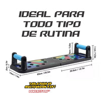 Tabla Push Up Multifunción 9 en 1 - PowerFit Pro™ 🏋️‍♂️💪