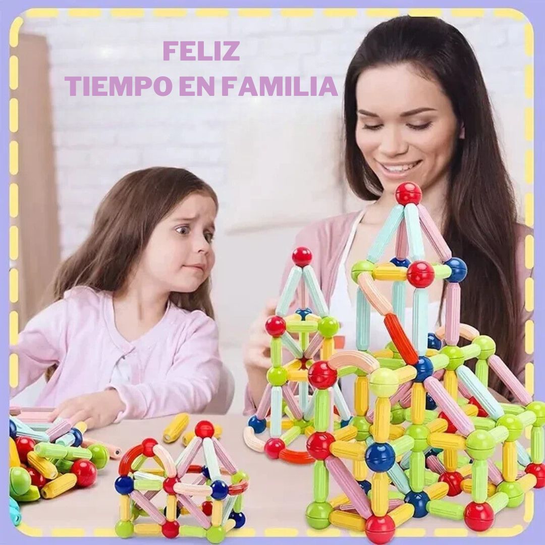 Juego Magnético de Construcción D-TECH™ 🧲🎨