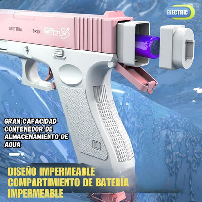 Pistola de Agua Eléctrica AquaBlast Pro™ 💦🔋