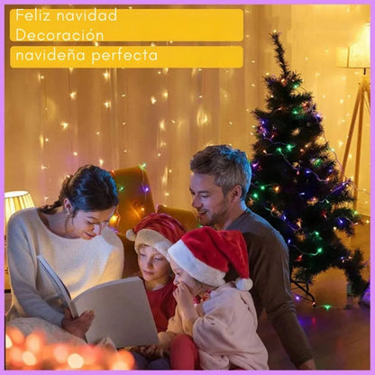 Luces Navideñas Solares Pro™ - 12 Horas de Magia ✨🌞