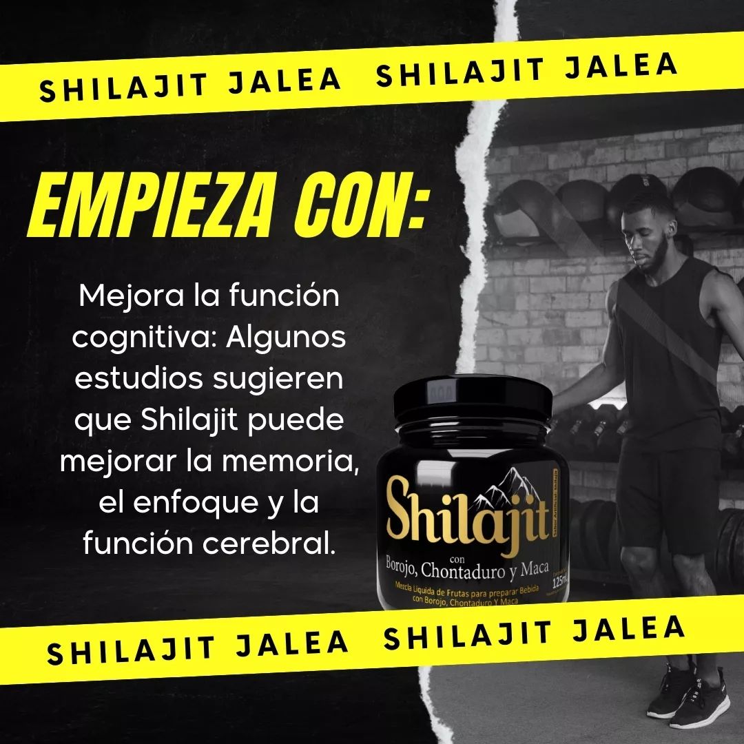 Shilajit Jalea - Energía y Vitalidad Natural™ ⚡🍯