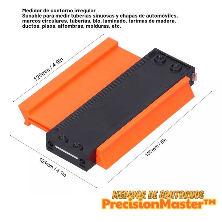 Medidor de Contornos PrecisionMaster™ 📏🔧