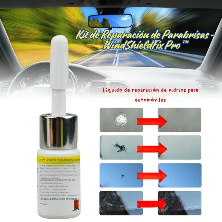 Kit de Reparación de Parabrisas - WindShieldFix Pro™ 🚗🔧