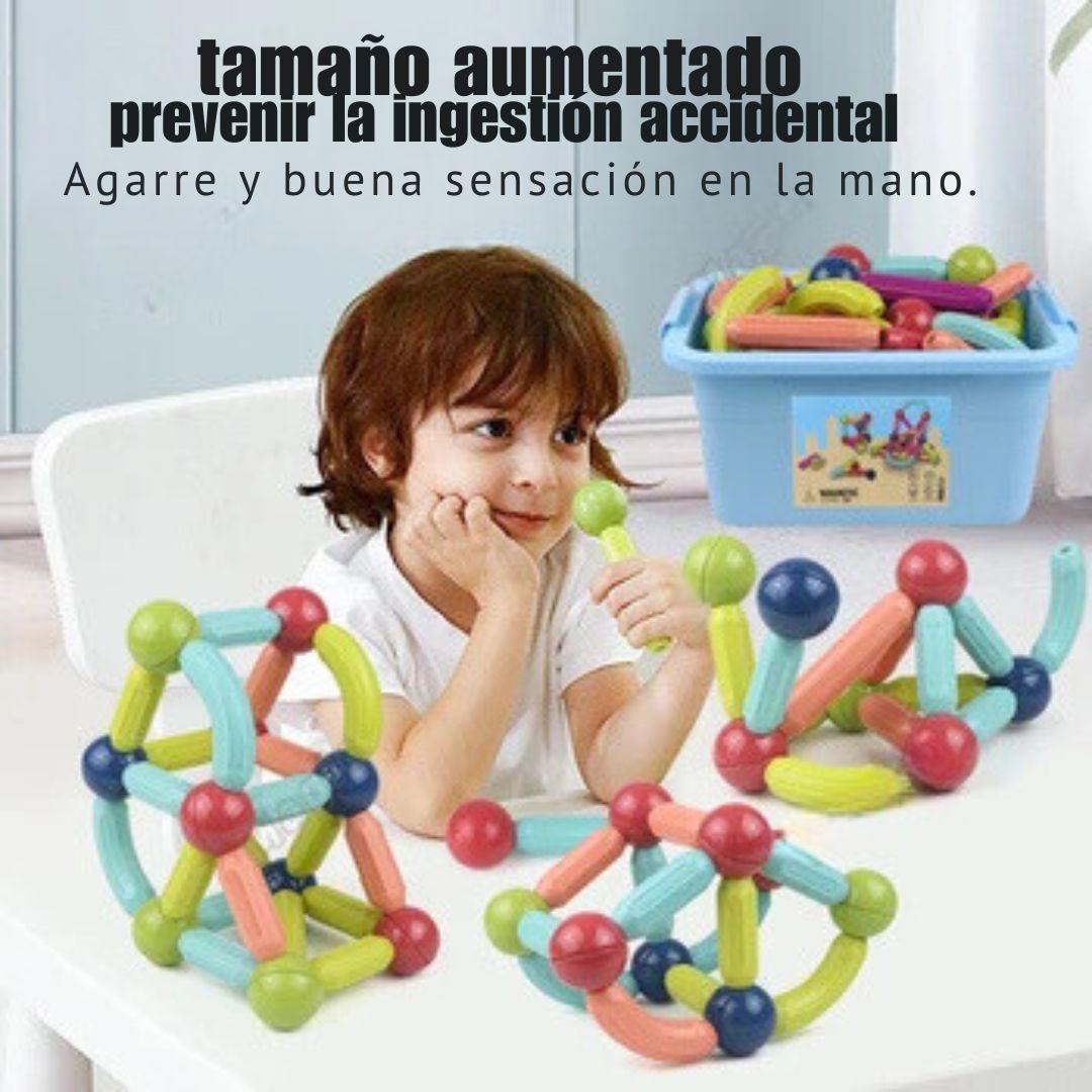 Juego Magnético de Construcción D-TECH™ 🧲🎨