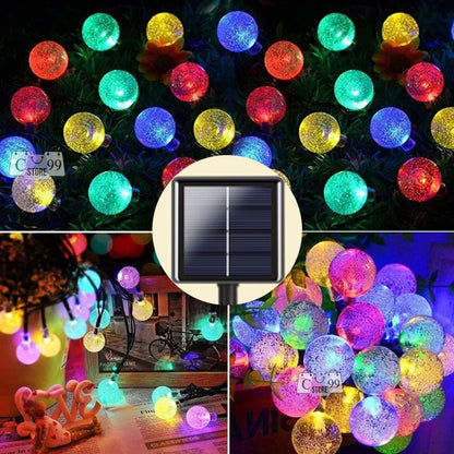 Cadena de Luces Solares Decorativas - GlowLite™ 🌞✨