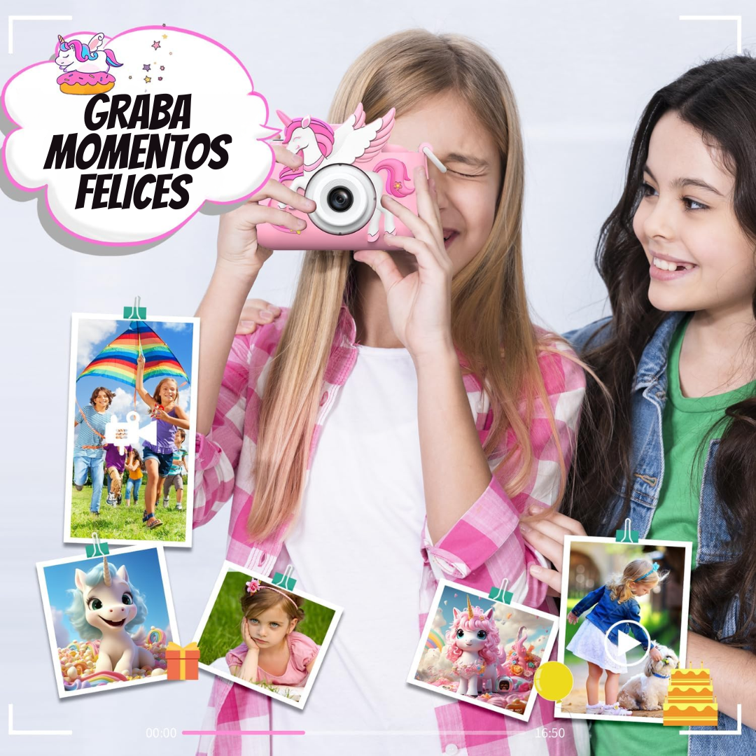 Cámara Fotográfica Infantil - MiniClick Pro 🌟🌟