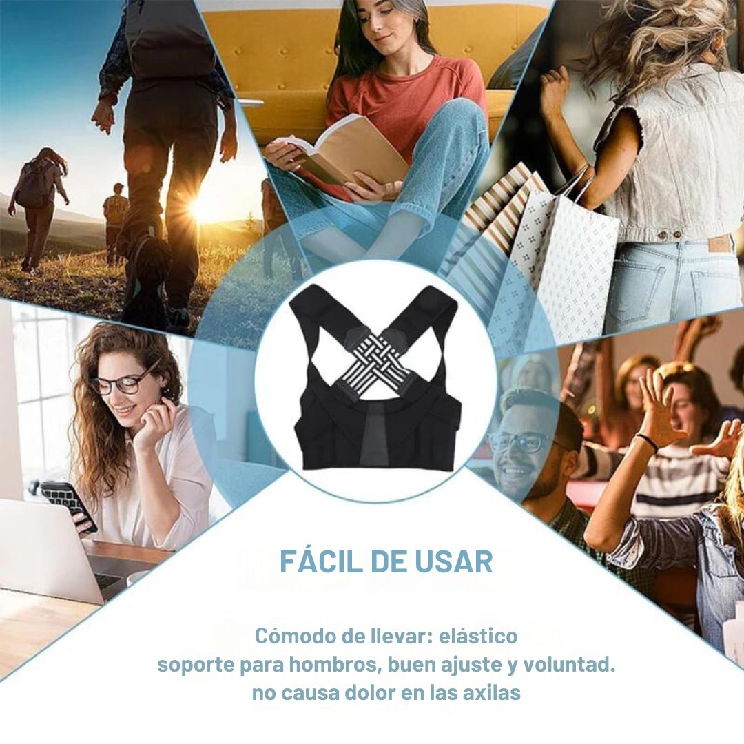 PosturaPerfect™ - Corrector de Espalda y Hombros 💪🩹