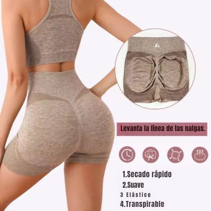 Conjunto Deportivo Mujer 2 Piezas - SportFit Pro™ 🩷🏋️