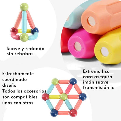 Juego Magnético de Construcción D-TECH™ 🧲🎨