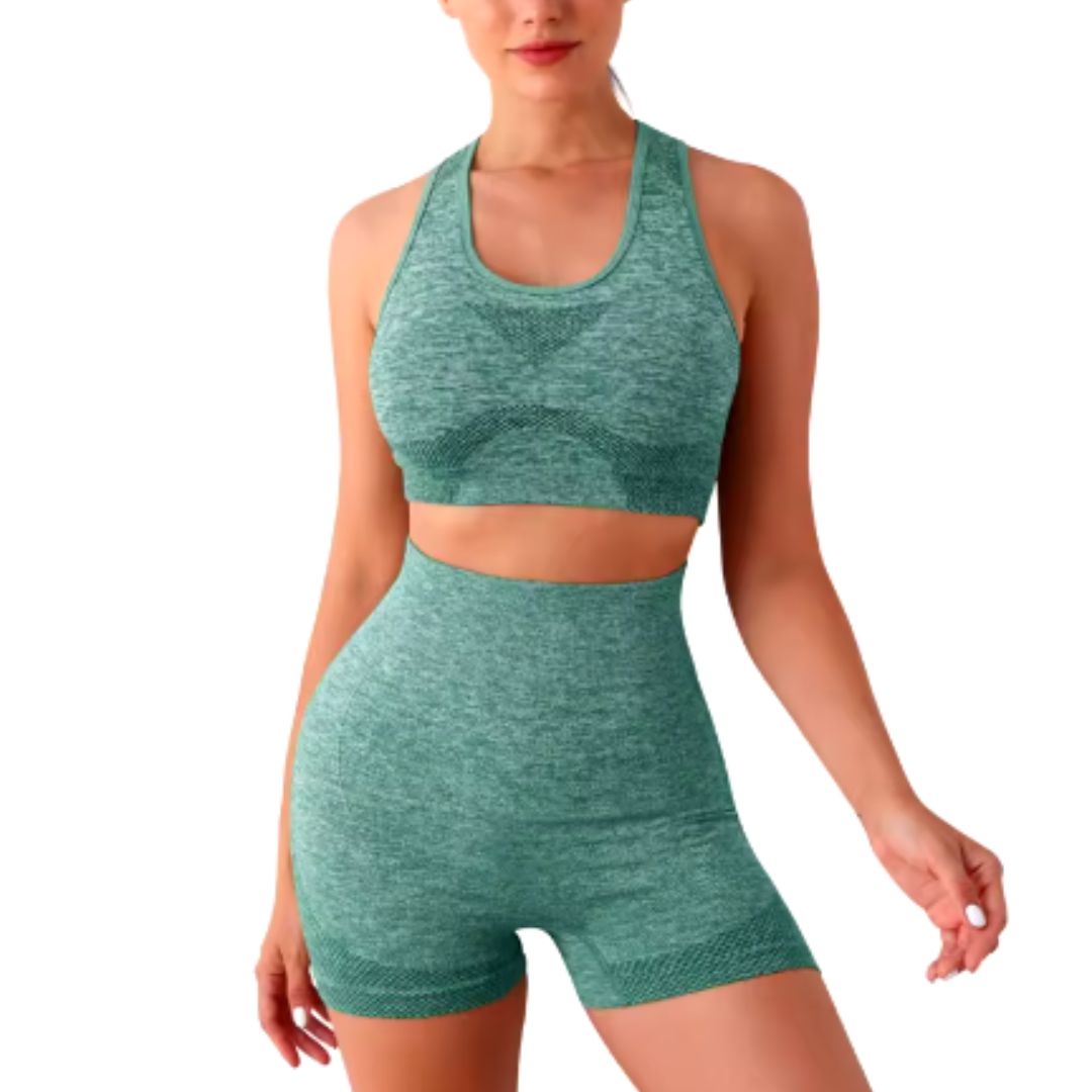 Conjunto Deportivo Mujer 2 Piezas - SportFit Pro™ 🩷🏋️