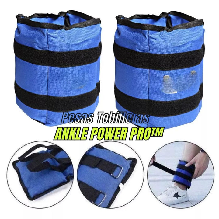 Ankle Power Pro™ Pesas Tobilleras 🔩🏋🏻‍♂️