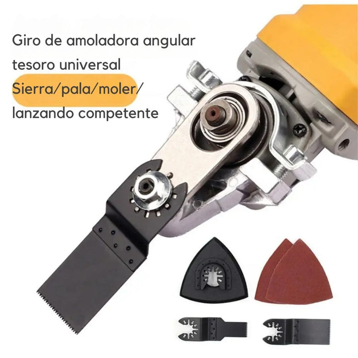 Cabezal Adaptador para Amoladora Angular - MultiTool Pro™ 🔧💥