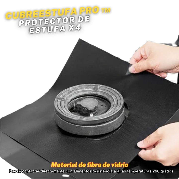 CubreEstufa Por™ Protector de Estufa x 4und