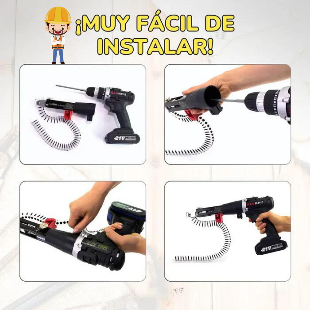 Adaptador De Pistola De Tornillos X20 Ud 🔩🛠️