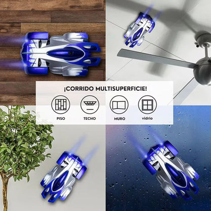 Coche RC Gravitex™ - ¡Escala Paredes y Techos! 🚗✨