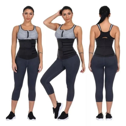 Combo Faja Doble Cierre + Gel Reductor – Silueta Definida x 250 ml 🔥👗
