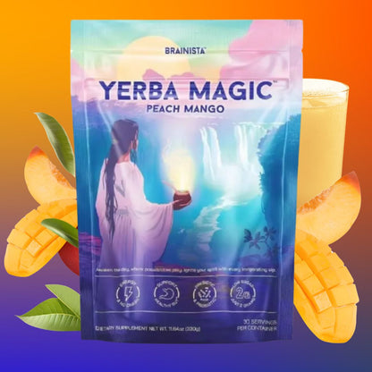 Yerba Magic Peach Mango™ – Energía natural con el mejor sabor 🍑🥭
