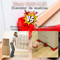 Base HydroLift Elevador de muebles