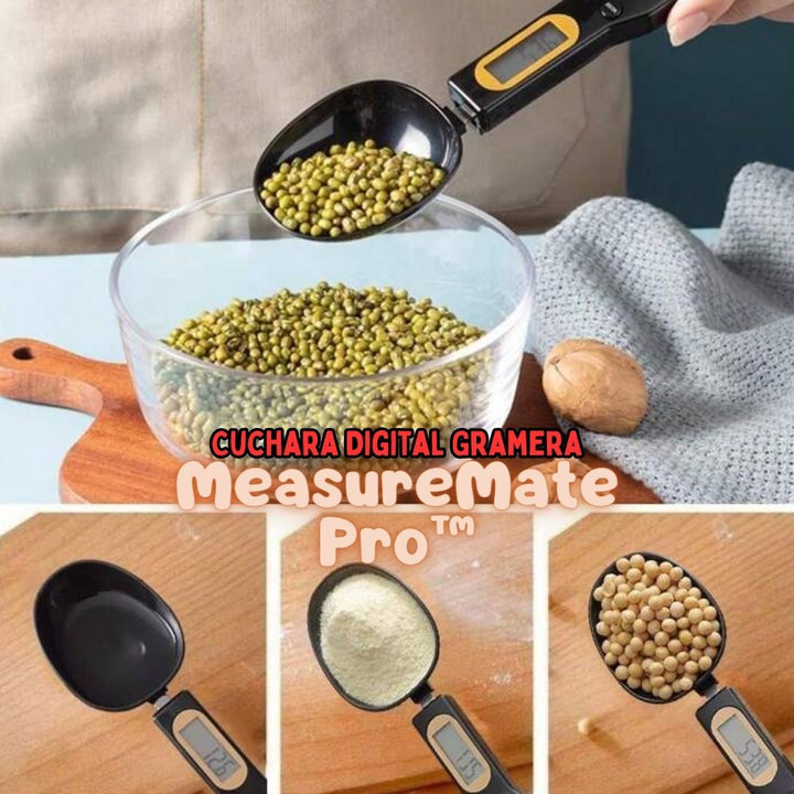 MeasureMate Pro™ CUCHARA DIGITAL CON GRAMERA