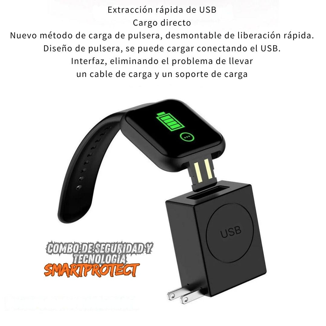 Combo de Seguridad y Tecnología - SmartProtect™ 🎒🎧⌚