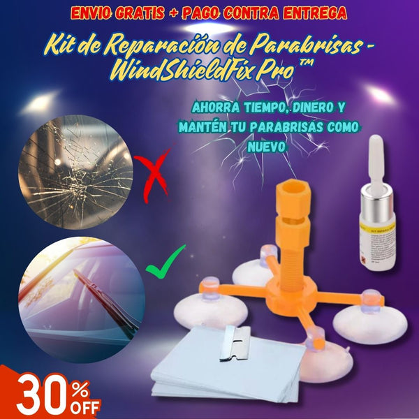 Kit de Reparación de Parabrisas - WindShieldFix Pro™ 🚗🔧