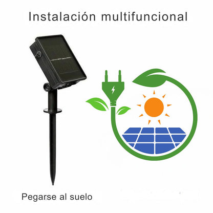 Luces Navideñas Solares Pro™ - 12 Horas de Magia ✨🌞