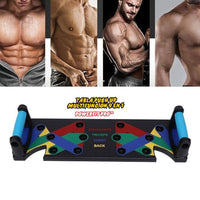 Tabla Push Up Multifunción 9 en 1 - PowerFit Pro™ 🏋️‍♂️💪