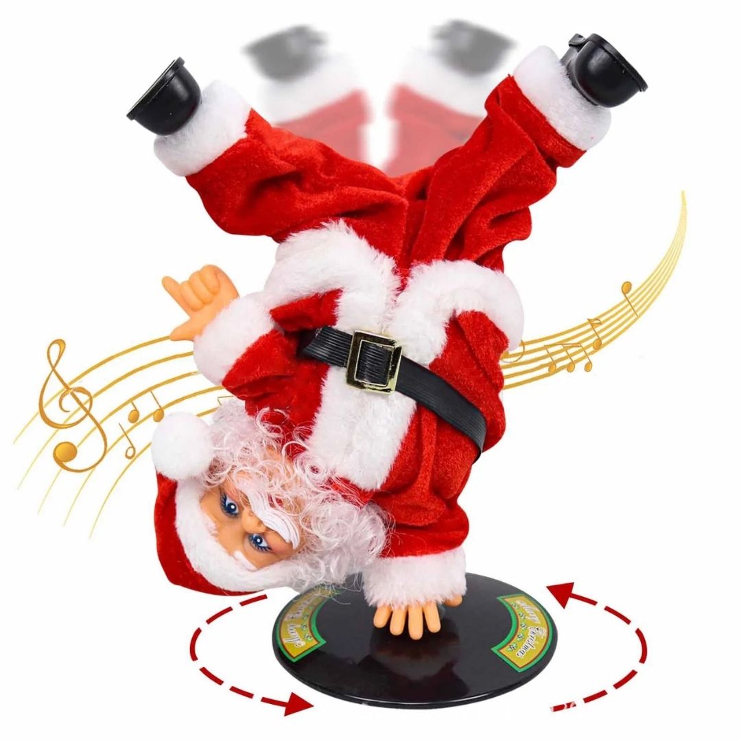 Papá Noel Bailarín Eléctrico – D-TECH™ 🎅🎶