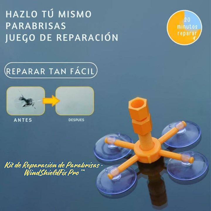 Kit de Reparación de Parabrisas - WindShieldFix Pro™ 🚗🔧