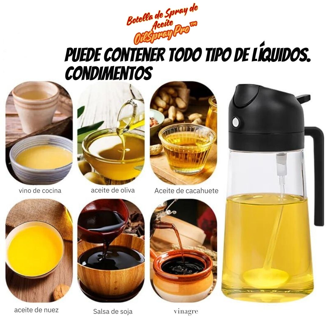 Botella de Spray de Aceite - OilSpray Pro™ 🥗🧴